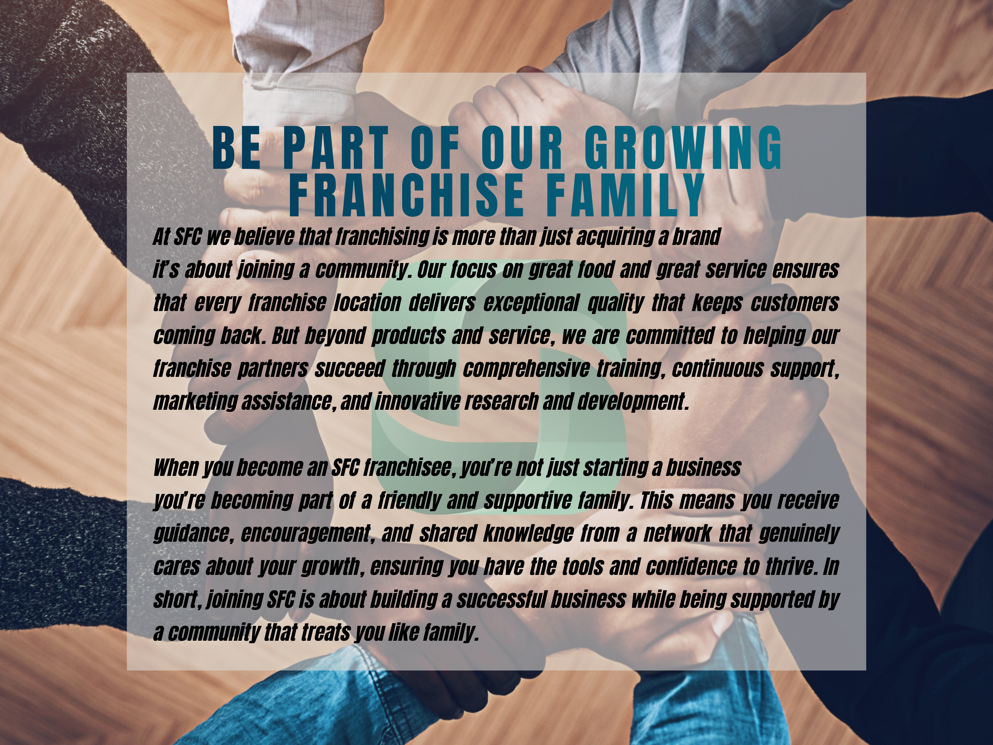 Franchise Opportunities